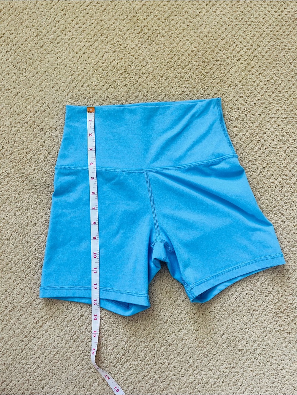 Offline by Aerie Blue Real Good The Hugger Bike Shorts 5” Inseam Sz S - Picture 6 of 7